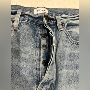 PISTOLA HIGH RISE BUTTON FLY